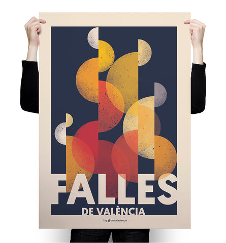 LAMINA FALLES 50X70// PRINTS FALLES  50X70